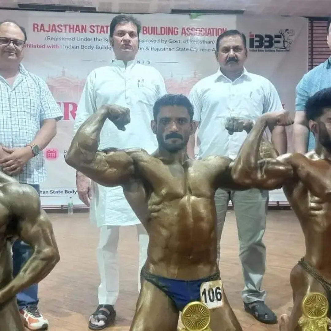 Mohd Javed Crowned Summer Mr Rajasthan at Championship